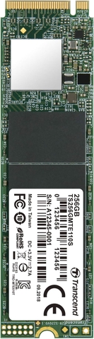 Transcend TS256GMTE110S 256GB M.2 PCIe Gen3x4 NVMe Internal Solid State Drive