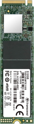 Transcend TS512GMTE110S 512GB M.2 NVMe PCIe Gen3x4 MTE110S Internal Solid State Drive