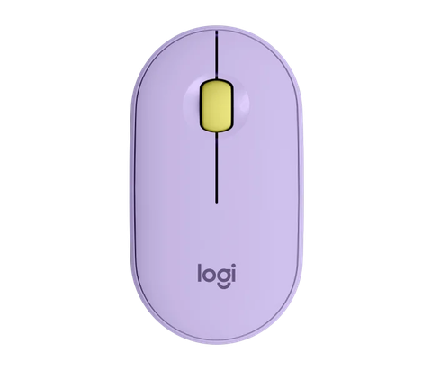 Chuột không dây Logitech Pebble M350 Tím  910-006666