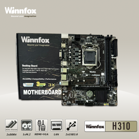 Mainboard Winnfox H310 Full VAT
