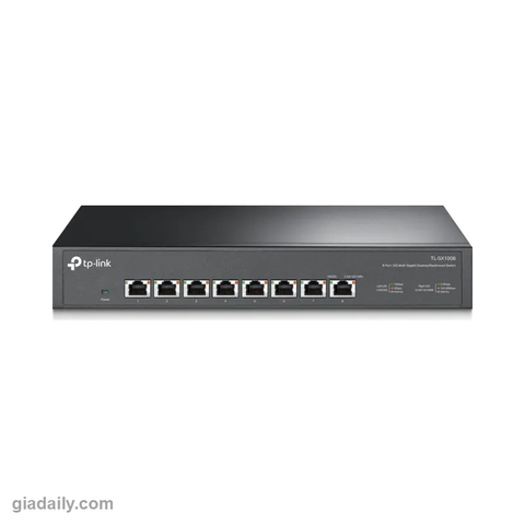 Switch 8 cổng 10G Multi-Gigabit TP-Link TL-SX1008 1U 13 inch - Giá Đại Lý