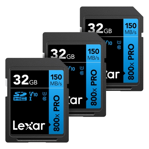 Thẻ nhớ Lexar Professional SDHC 800x PRO 32GB