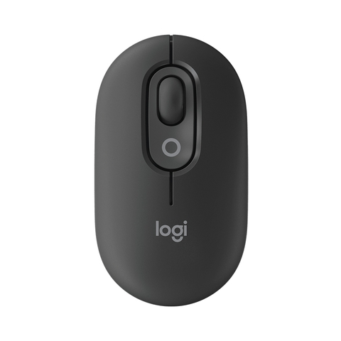 (MOUSE) LOGITECH POP WITH EMOJI NEW WIRELESS/BLUETOOT/ĐEN (GRAPHITE) - 910-007401