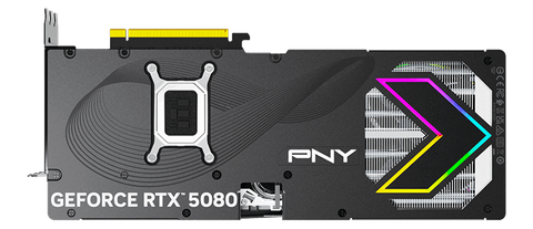 Card màn hình PNY GeForce RTX™ 5080 ARGB EPIC-X RGB™ Overclocked Triple Fan