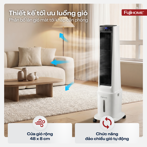 Fujihome AC-17N – Quạt điều hòa hơi nước bình 17L, giá sỉ đại lý