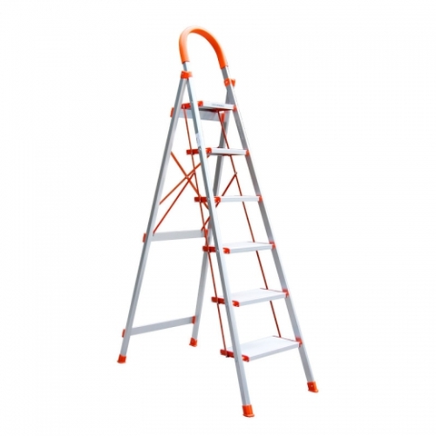 Thang nhôm ghế bản to 6 bậc ADVINDEQ ADS-706