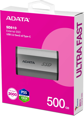 ADATA SD810 External SSD (500GB)