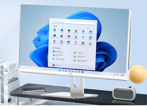 PC AIO AOC A66 (A24A66-1I58U1GY) (Intel i5-8250U/23.8” FHD/16GB/512GB SSD/Wifi+BT/Win 11 Pro/KB+M)