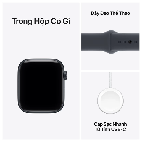 Apple Watch SE 3 44mm (ML) Midnight (GPS + Cellular) (MEPJ4SA/A)