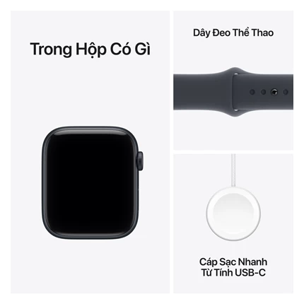 Apple Watch SE 3 40mm ML Midnight (Đen) (MEHC4SA/A)