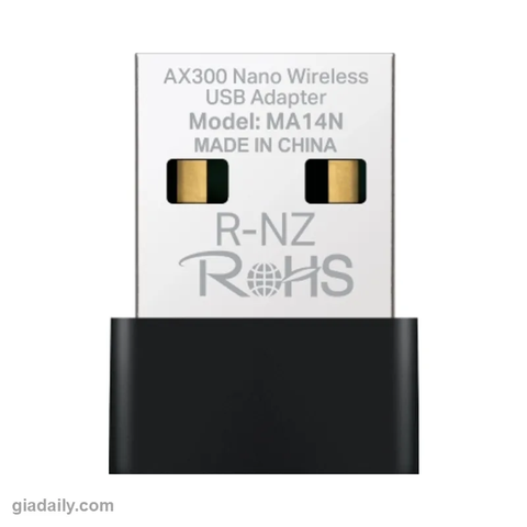 USB Wi-Fi 6 Mercusys MA14N AX300 Nano 287Mbps - Giá Đại Lý
