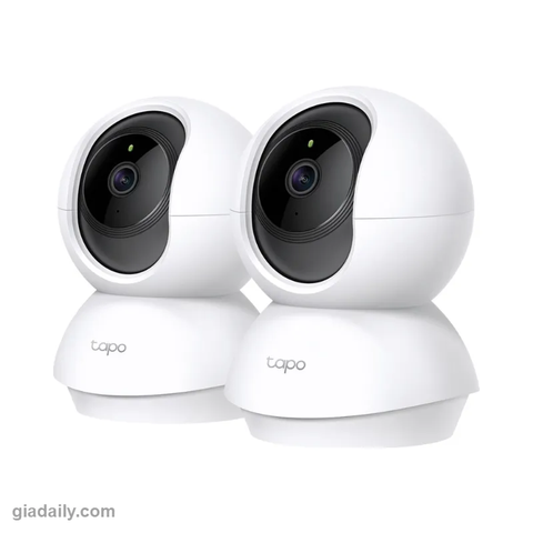 Bộ 2 camera Wi-Fi quay/quét Tapo C200P2 1080p trong nhà - Giá Đại Lý