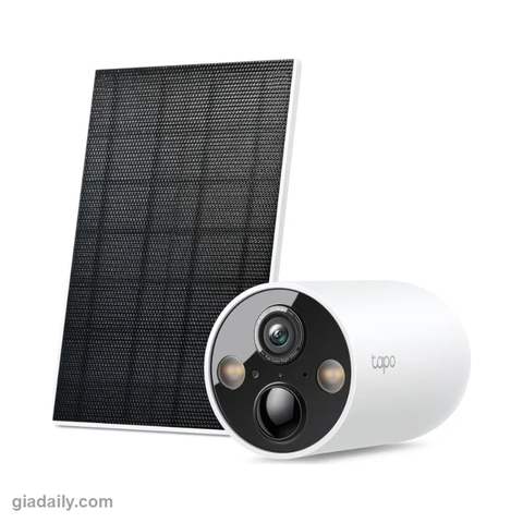 Bộ camera năng lượng mặt trời Tapo C425 Kit 2K QHD kèm Tapo A201 - Giá Đại Lý