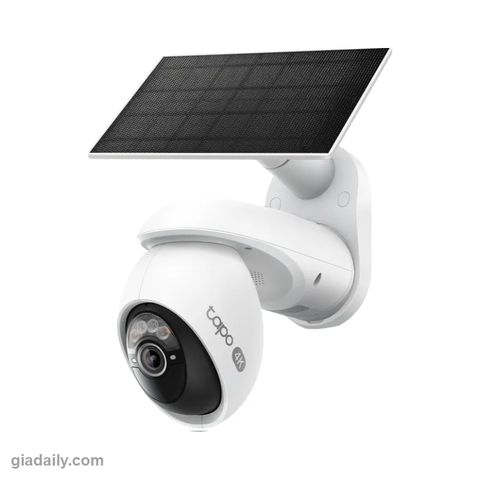 Bộ camera năng lượng mặt trời Tapo C660 Kit 4K 8MP xoay ngang/dọc - Giá Đại Lý