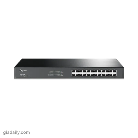 Switch 24 cổng Gigabit TP-Link TL-SG1024 gắn rack 1U 19 inch - Giá Đại Lý