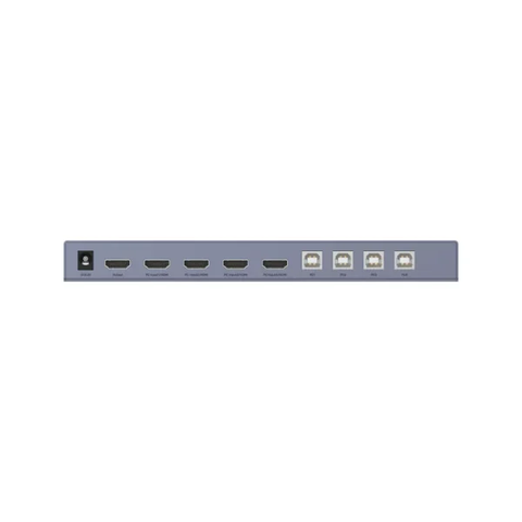 Bộ chuyển đổi 4-1 KVM HDMI 2.0 + USB 2.0 UNITEK V306A 4K60hz