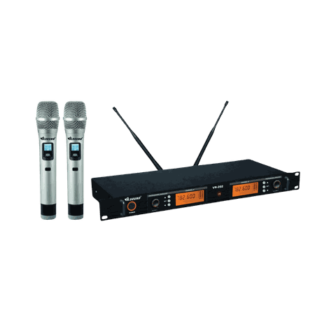 Bộ micro không dây hai kênh chất lượng cao M2-R phiên bản micro cầm tay