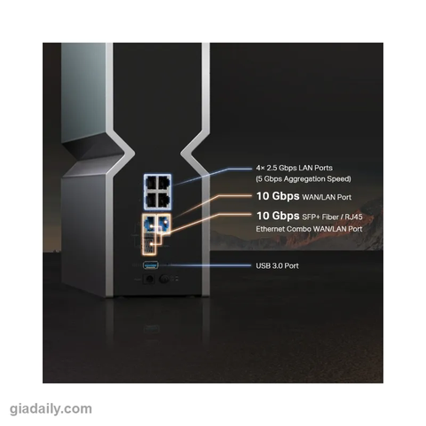 Bộ phát Wi-Fi 7 TP-Link Archer BE800 BE19000 ba băng tần - Giá Đại Lý