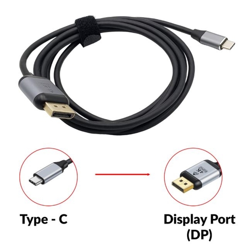 A144 Cáp Type-C sang DispleyPort 8K/60Hz