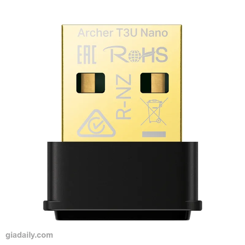 USB Wi-Fi TP-Link Archer T3U Nano AC1300 băng tần kép - Giá Đại Lý
