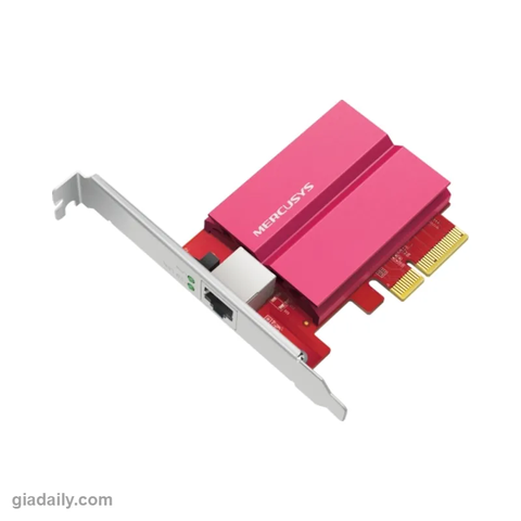Card mạng PCIe 10 Gigabit Mercusys MA510E kèm cáp CAT6A - Giá Đại Lý