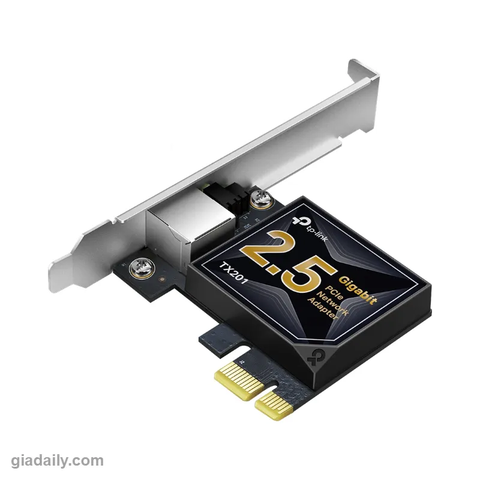 Card mạng PCIe 2.5 Gigabit TP-Link TX201 chuẩn PCIe 2.1 x1 - Giá Đại Lý