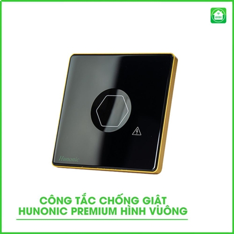 Công tắc cảm ứng BLE Hunonic Premium, HV, màu Đen (CSI Chống giật)