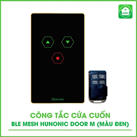 Công tắc cửa cuốn thông minh Hunonic Door M (Đen) (HNDOORMD)