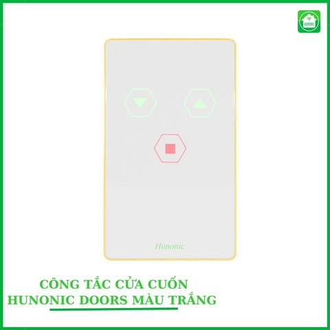 Công Tắc Cửa Cuốn Wifi Hunonic Door S (Trắng) (HNSDOORD)