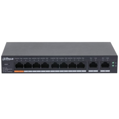 Switch PoE Cloud 10 port với 8 port PoE Dahua DH-CS4010-8ET-60