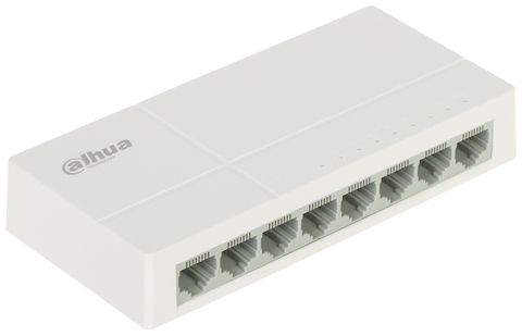 Thiết bị chuyển mạch Ethernet Switch nhanh 8 cổng để bàn Dahua DH-PFS3008-8ET-L