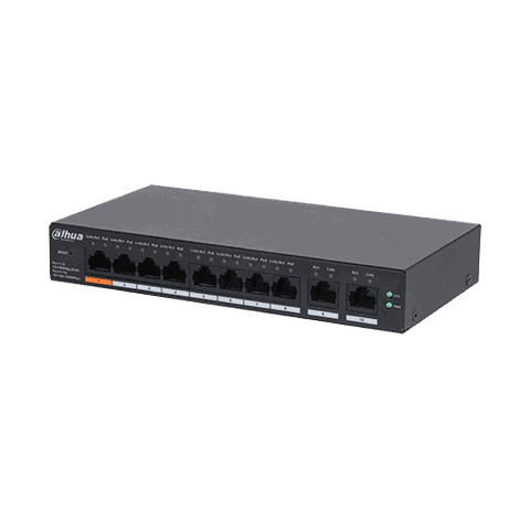 Switch PoE Cloud 10 port với 8 port PoE DH-CS4010-8GT-60