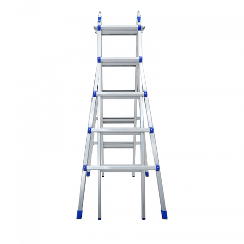 Thang nhôm gấp và rút đa năng 4 đoạn ADVINDEQ AML45W