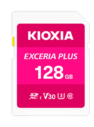 Thẻ nhớ SD Kioxia Exceria Plus 128GB (Màu Hồng)