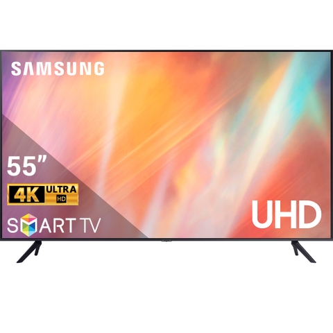 Smart Tivi Samsung 4K 55 inch 55AU7700 UHD Mới 2025