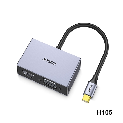 Bộ chuyển đổi Type-C 2 trong 1