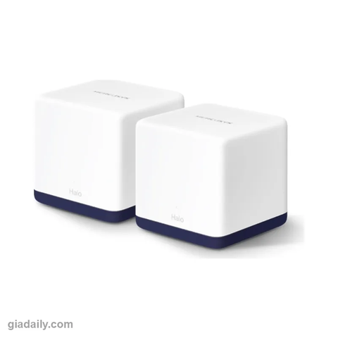 Bộ phát Wi-Fi 5 Mesh Mercusys Halo H50G AC1900 (3 pack) - Giá Đại Lý