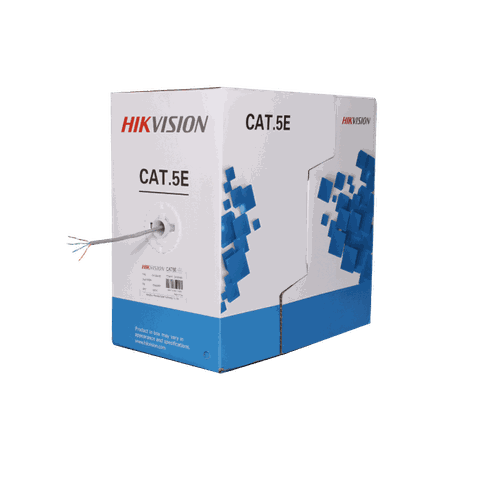 Cáp mạng chuyên dụng CAT5 Hikvision 8 Lõi đồng nguyên chất 99.97%