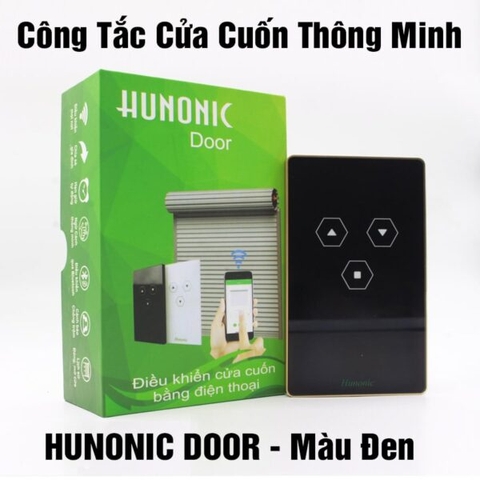 Công tắc cửa cuốn thông minh Hunonic Door (Đen) (HUNONIC-DOC)