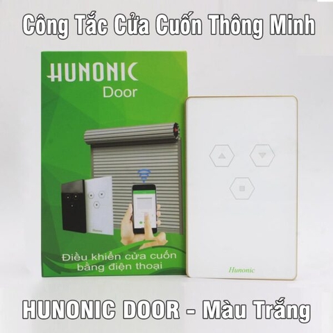 Công tắc cửa cuốn thông minh Hunonic Door (Trắng) (HUNONIC-DOC)