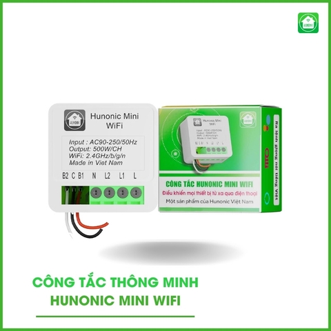 Công tắc Wifi Hunonic Mini