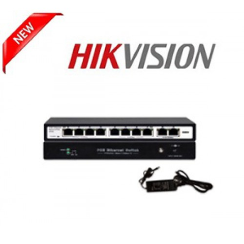 Switch PoE 8-cổng Hikivison SH-1008P-2G