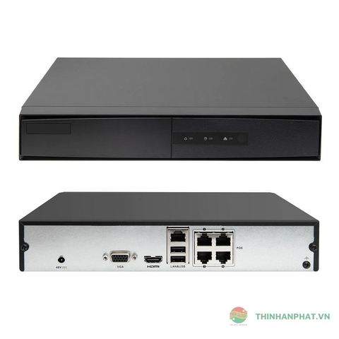 Đầu ghi hình IP  -  NVR Full HD Dòng 71xx 4/8 kênh - Vỏ sắt