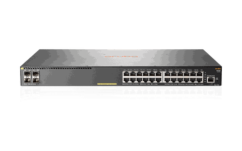 JL261A Switch Aruba 2930F 24 Ports 10/100/1000 PoE+ 370W, 4 SFP Uplink