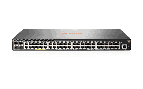 JL262A Switch Aruba 2930F 48 Ports 10/100/1000 PoE+ 370W, 4 SFP Uplink