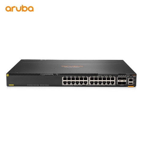 JL662A Aruba 6300M 24 Ports 1GbE PoE+ and 4 Ports SFP56 Switch