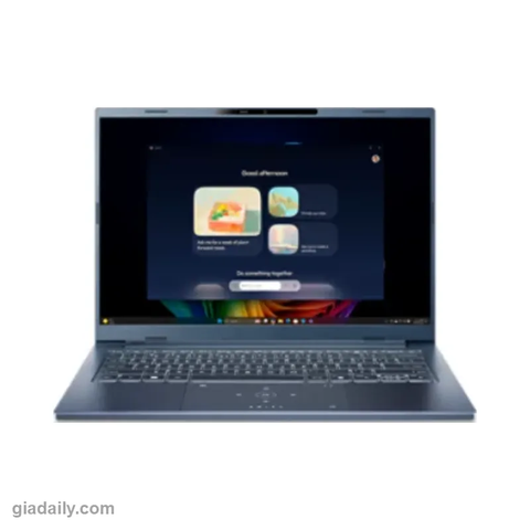 Laptop Acer Swift Go 14 AI OLED SFG14-75-5264 (Core Ultra 5 226V, 16GB, 512GB SSD, 14 inch FHD+ OLED, Win 11, Xanh) - Giá Đại Lý