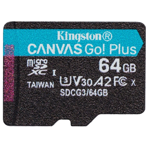 Kingston Canvas Go Plus SDXC 64GB (SDG3/64GB)