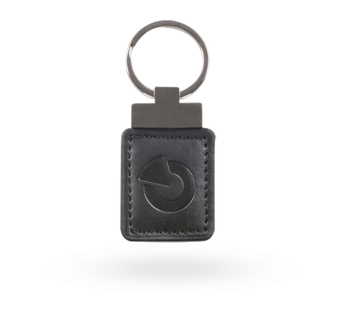 Thẻ RFID bằng da màu đen JABLOTRON JA-194J-BK