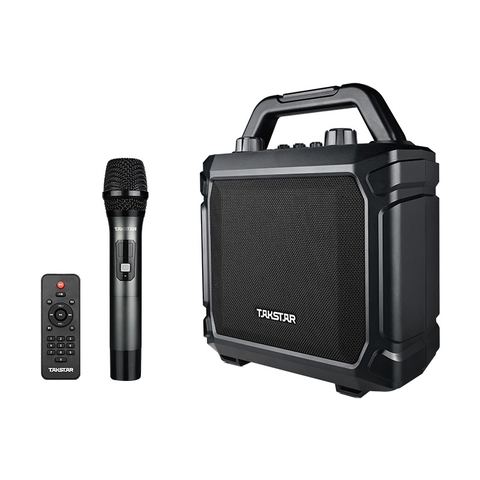 Loa trợ giảng xách tay sử dụng mic không dây cầm tay WDA-500